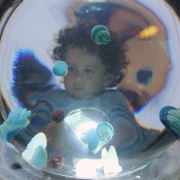Boy at Blue Bubble Jellies